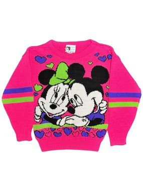 Disney Mickey & Friends by Jet Set Vintage Knit Sweater